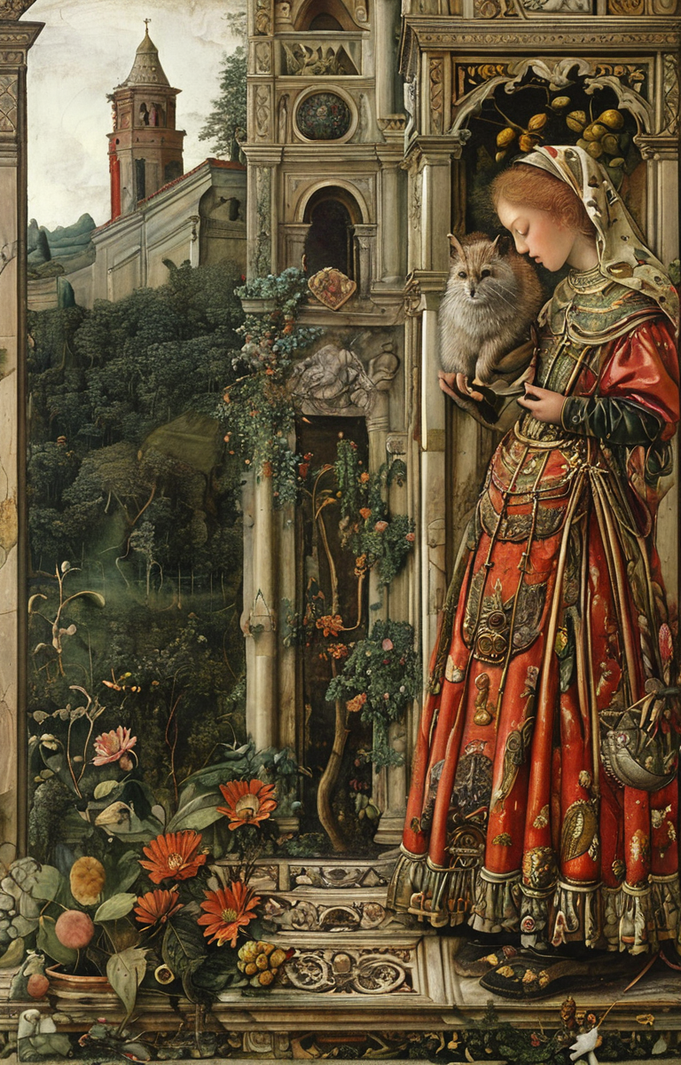 09894-336951511-masterpiece,best quality,_lora_tbh167-sdxl_1_,illustration,style of Carlo Crivelli, animals.png